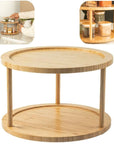 Organizador Rotativo Elegance em Bambu