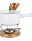 Kit Fondue Premium em Cerâmica – 11 Peças