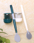 Escova Sanitária de Silicone com Dispenser