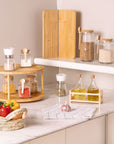 Organizador Rotativo Elegance em Bambu