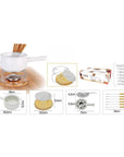 Kit Fondue Premium em Cerâmica – 11 Peças