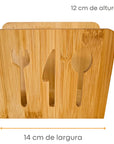 Suporte para Guardanapos Naturalle em Bambu