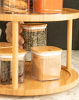Organizador Rotativo Elegance em Bambu