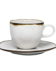 Conjunto de Chá e Sobremesa em Porcelana - 18 peças