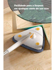 Mop Triangular 360 º de Limpeza