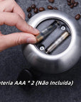 Caneca Térmica de Mistura Automática em Aço Inoxidável 400ml - Casa Práticos e Funcionais