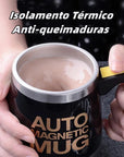 Caneca Térmica de Mistura Automática em Aço Inoxidável 400ml - Casa Práticos e Funcionais