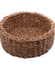 Conjunto 3 Cestas Redondas em Fibra Natural - Casa Práticos e Funcionais