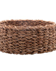 Conjunto 3 Cestas Redondas em Fibra Natural - Casa Práticos e Funcionais
