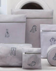 Conjunto 6 Sacos Protetores para Lavar Roupas Delicadas - Casa Práticos e Funcionais