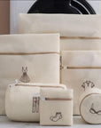 Conjunto 6 Sacos Protetores para Lavar Roupas Delicadas - Casa Práticos e Funcionais