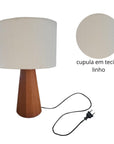 Luminária de Mesa Moderna - Casa Práticos e Funcionais
