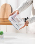 Kit 3 Potes Herméticos Organizadores para Geladeira - Casa Práticos e Funcionais