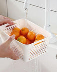 Kit 3 Potes Herméticos Organizadores para Geladeira - Casa Práticos e Funcionais